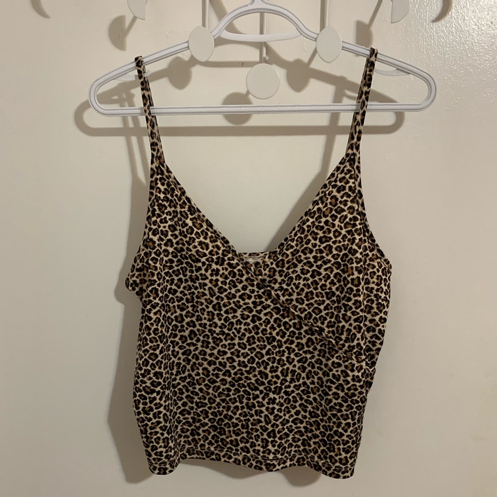 leopard tank top